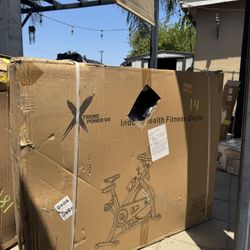 XtremepowerUS Stationary Fitness Exercise Bike 22lbs 