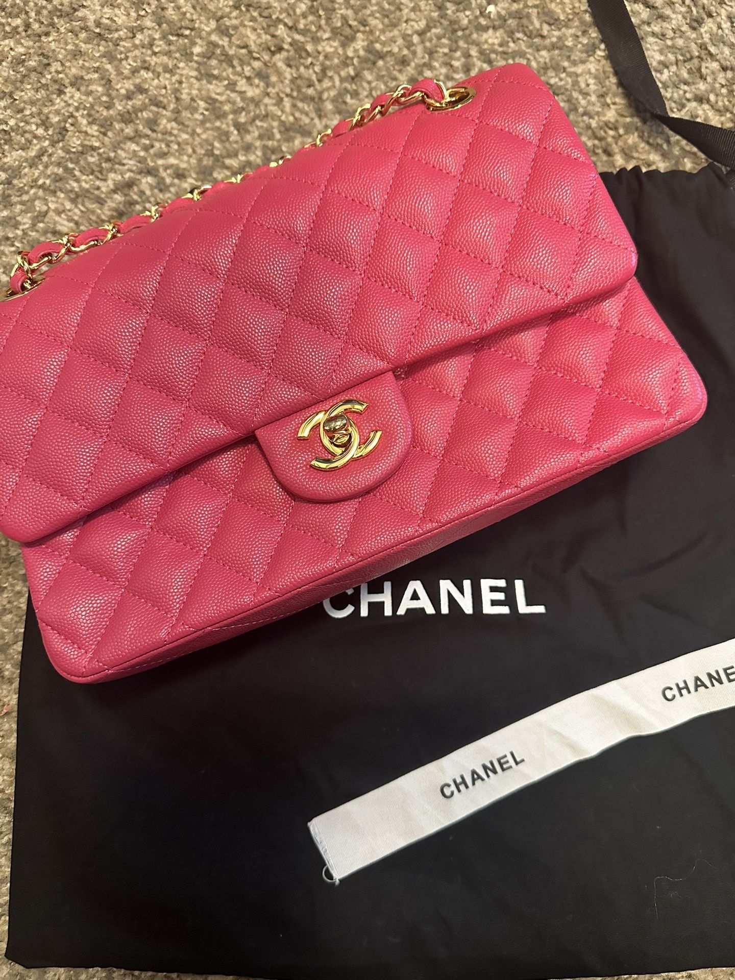 Quilted Pink Purse