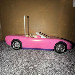 Mattel Barbie Corvette 2001 Remote Controlled RC Car Vintage Classic Throwback 