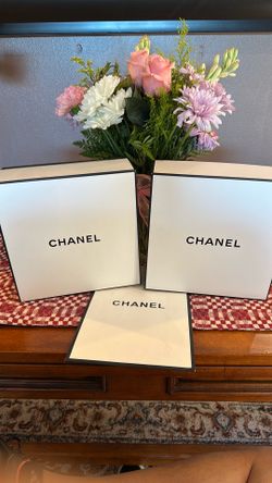 Chanel gift boxes & gift bag