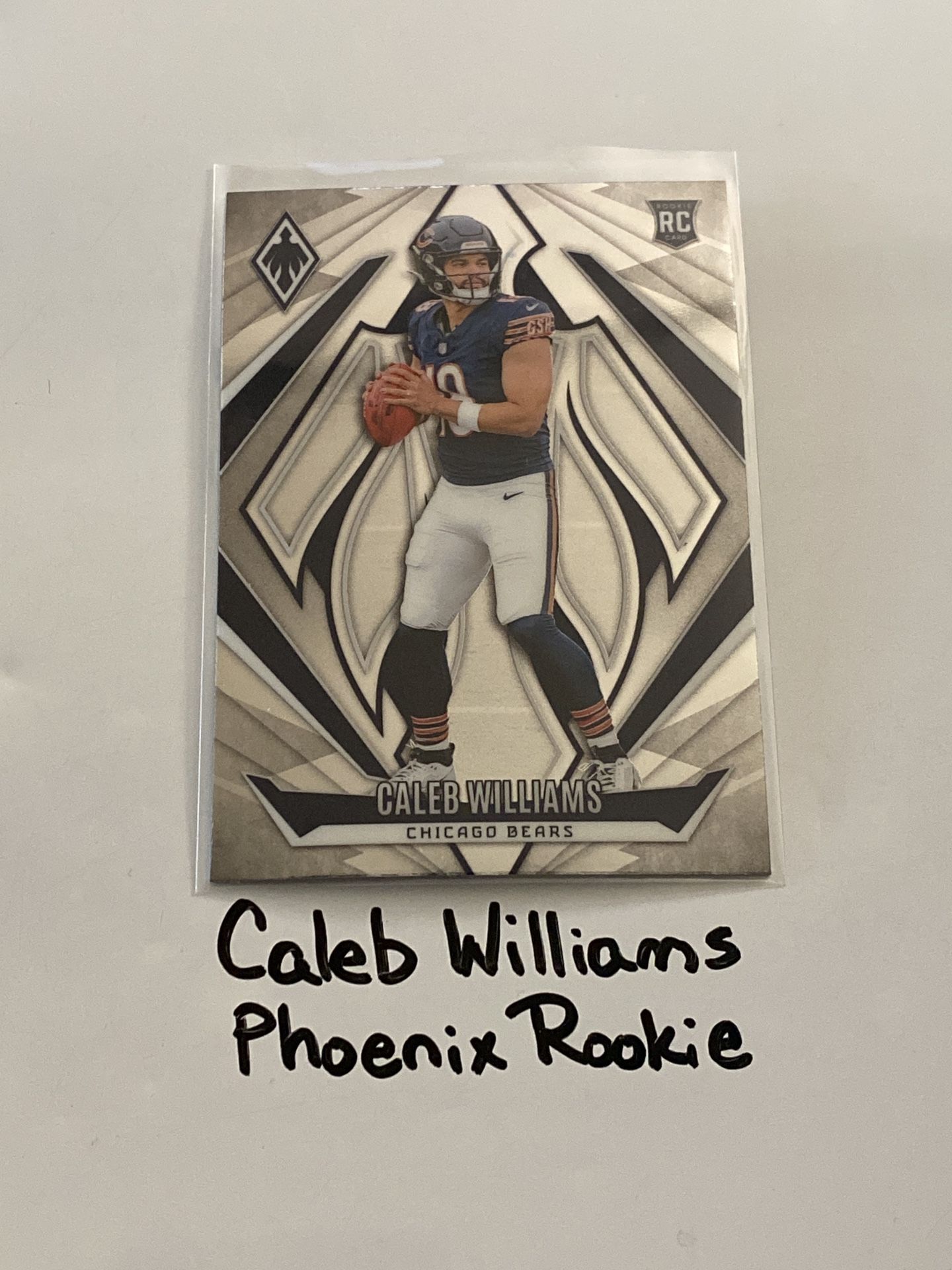Caleb Williams Chicago Bears QB Phoenix Rookie Card. 
