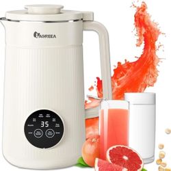 8-IN-1 IAGREEA Nut Milk Maker Machine, 35 oz Soy Milk Maker, Oat, Soy, Plant Based and Dairy Free Beverages, Juice, 2H Keep Warm Countertop Blender