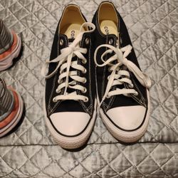 Black Converse Boys Size 9