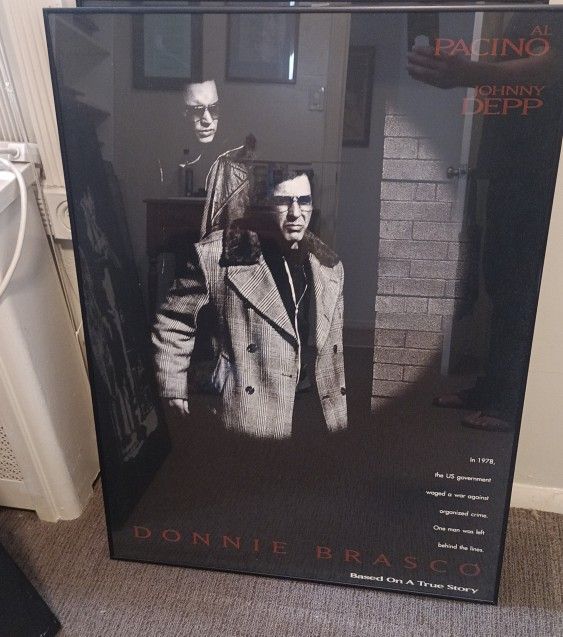 Donnie Brasco Movie Poster,All Products : American Fashion Style Bags On Sale