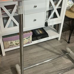 Stainless Steel Rolling Clothes Rack