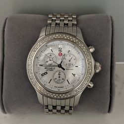 Michele Jetway Diamond Watch