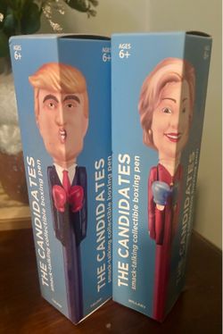 The Candidates- smack talking collectible boxing pens!