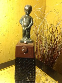 Vintage Mannequin boy liquor dispenser