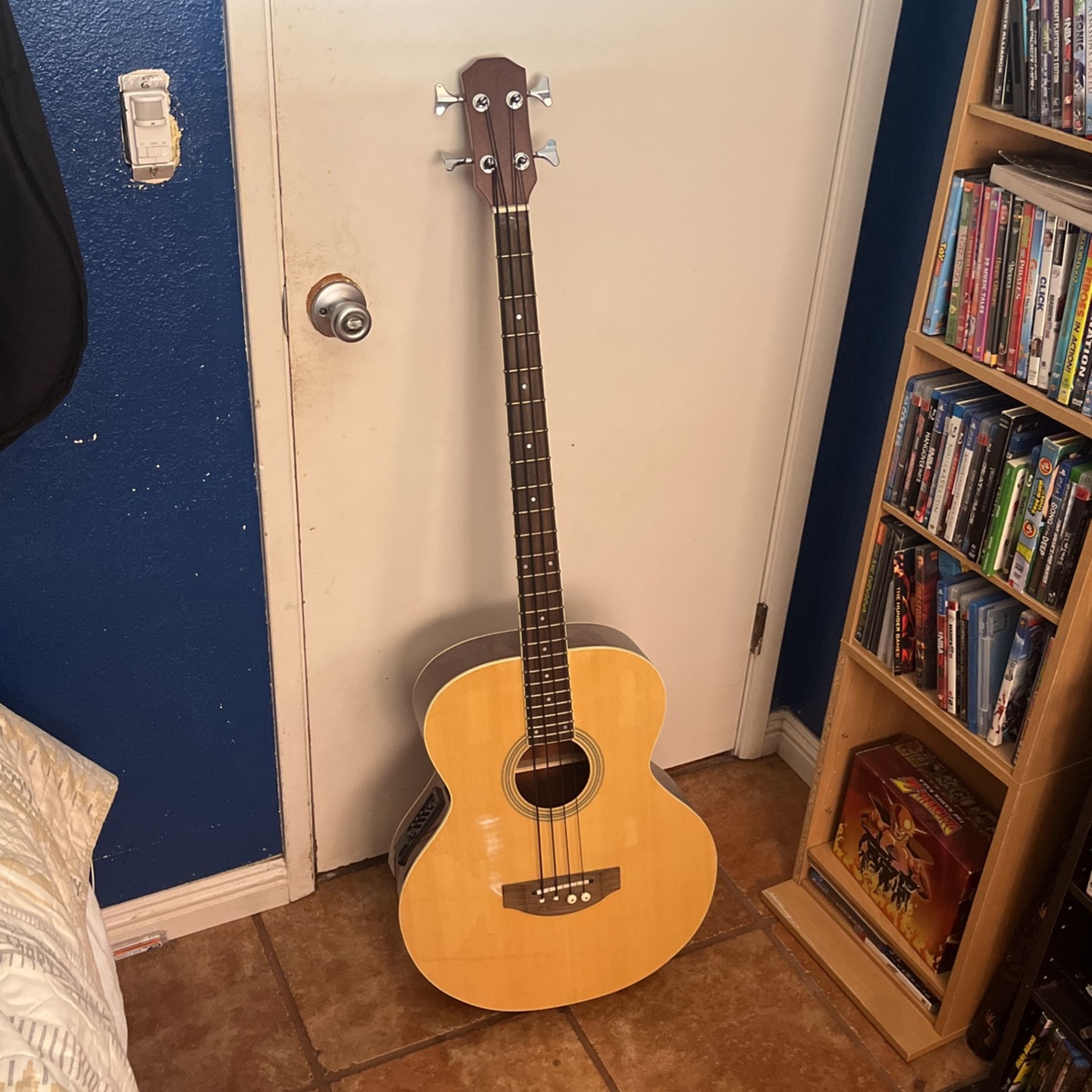 Acoustic Bass Guitar 4 Strings