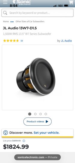 Completion Sub Woofer