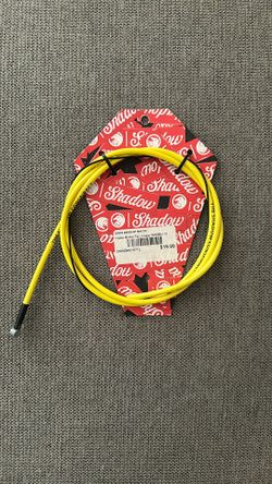 Shadow Conspiracy BMX Linear Brake Cable Yellow