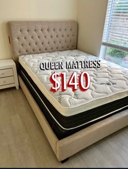 NEW QUEEN MATTRESS ONLY $140