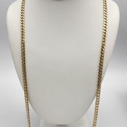 14kt Yellow Gold Cuban Chain 26" 47.1G