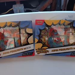 Pokémon Ascended Heroes Mega Feraligatr EX Box 