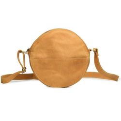 UNOETH Walnut Leather Crossbody Bag Purse & Wallet