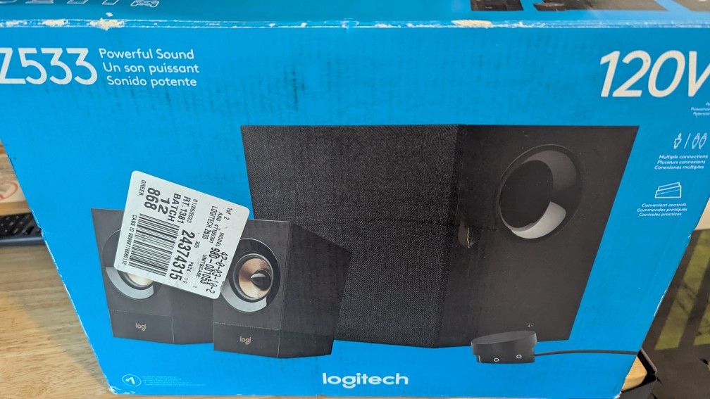 New Logitech Speaker System