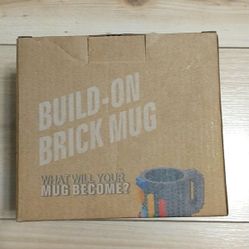 Build a brick mug Lego