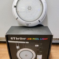 LED Pool Lights for Above Ground or In Ground Pool with APP Control 20W RGB Pool Light with Suction Cups and Built-in Magnets IP68 12V Underwater Pool