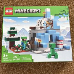 NEW LEGO Minecraft 21243 The frozen Peaks