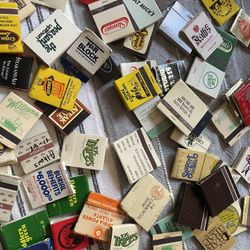 Collection Of Vintage Matchbooks Lot