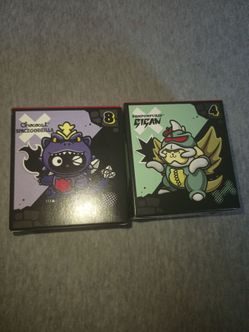 Hello kitty Godzilla McDonald's toys