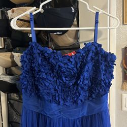 Royal Blue Dress 