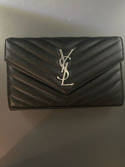 Saint Laurent silver chain bag