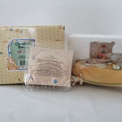 New CHERISHED TEDDIES Bear table Thanksgiving FIGURINE AUTUMN Fall thanks
Mint condition, has been stored in the box and never displayed
Box might hav
