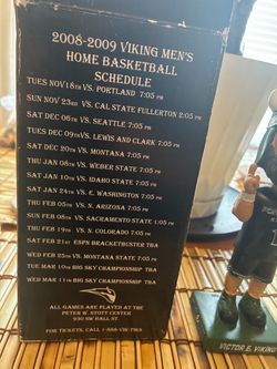 Portland State Viking bobble head