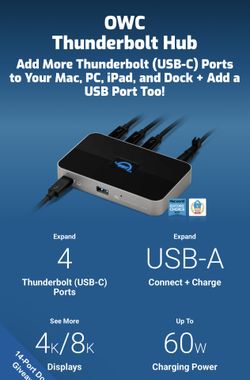 OWC Thunderbolt 4. Hub