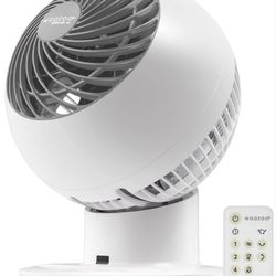 Woozoo 5-Speed Oscillating Globe Fan, Remote Control, White, NEW No Box 2024 Model 