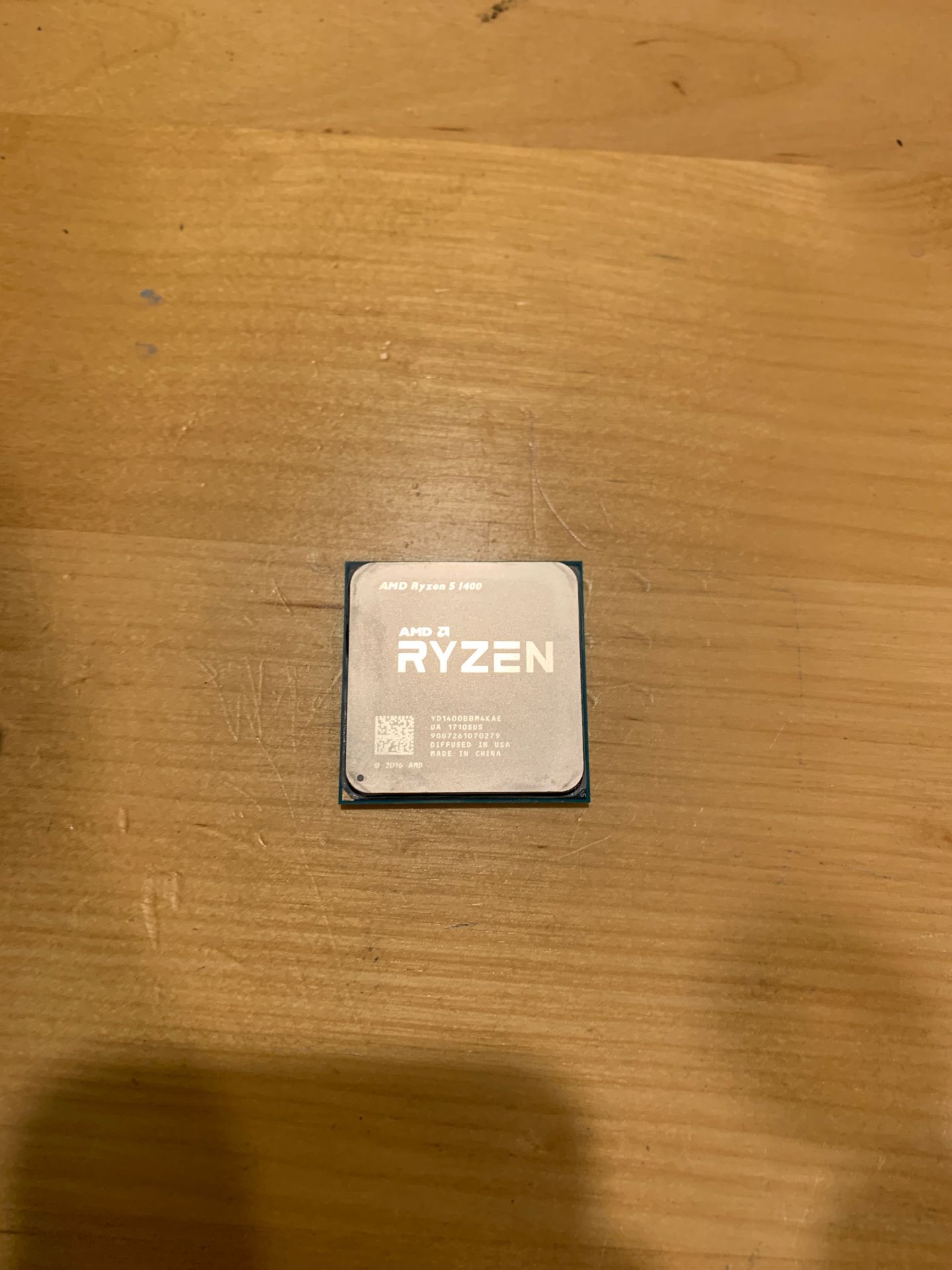 AMD ryzen 1400 cpu