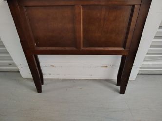 Twin bed with frame and mattress