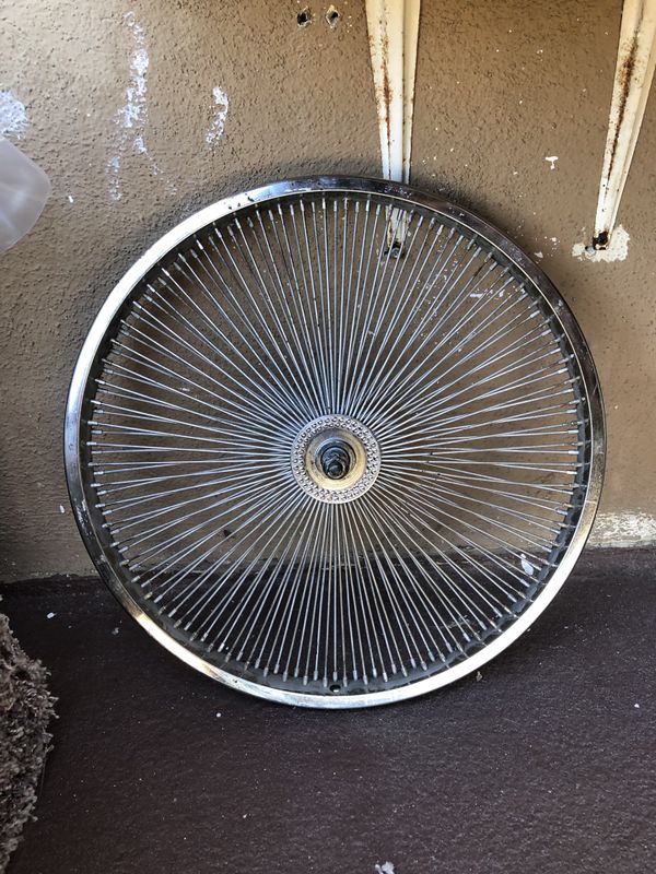 100 spoke 20” lowrider bike rim. WORKS for Sale in Rowland