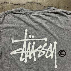 Stussy Streetwear Graphic Logo T-Shirt M