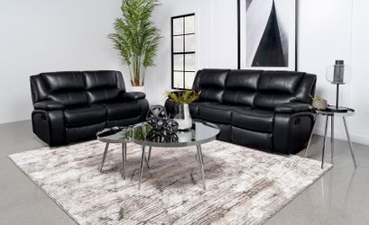 2 PC living room set with sofa and loveseat both on sale now don't miss