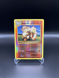 2016 Arcanine XY Evolutions Reverse Holo 