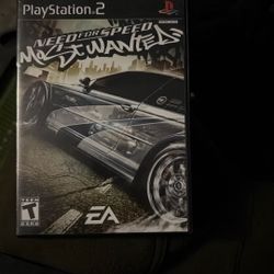 NEED FOR SPEED MOST WANTED PS2 