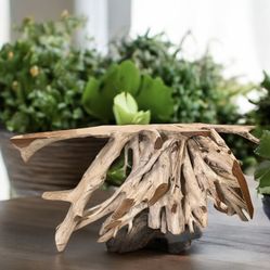 72”-18”-32” Teakwood Console Table 