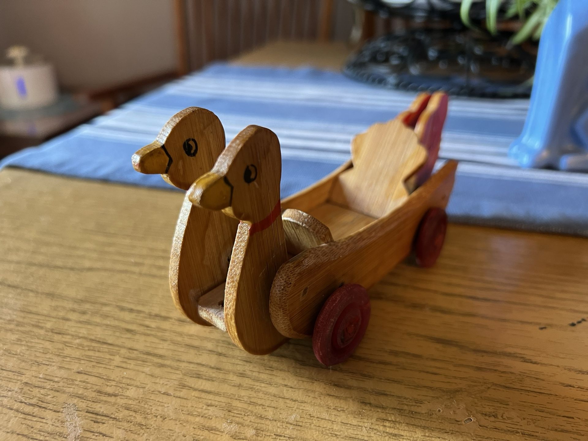 Vintage Wooden Duck Toy