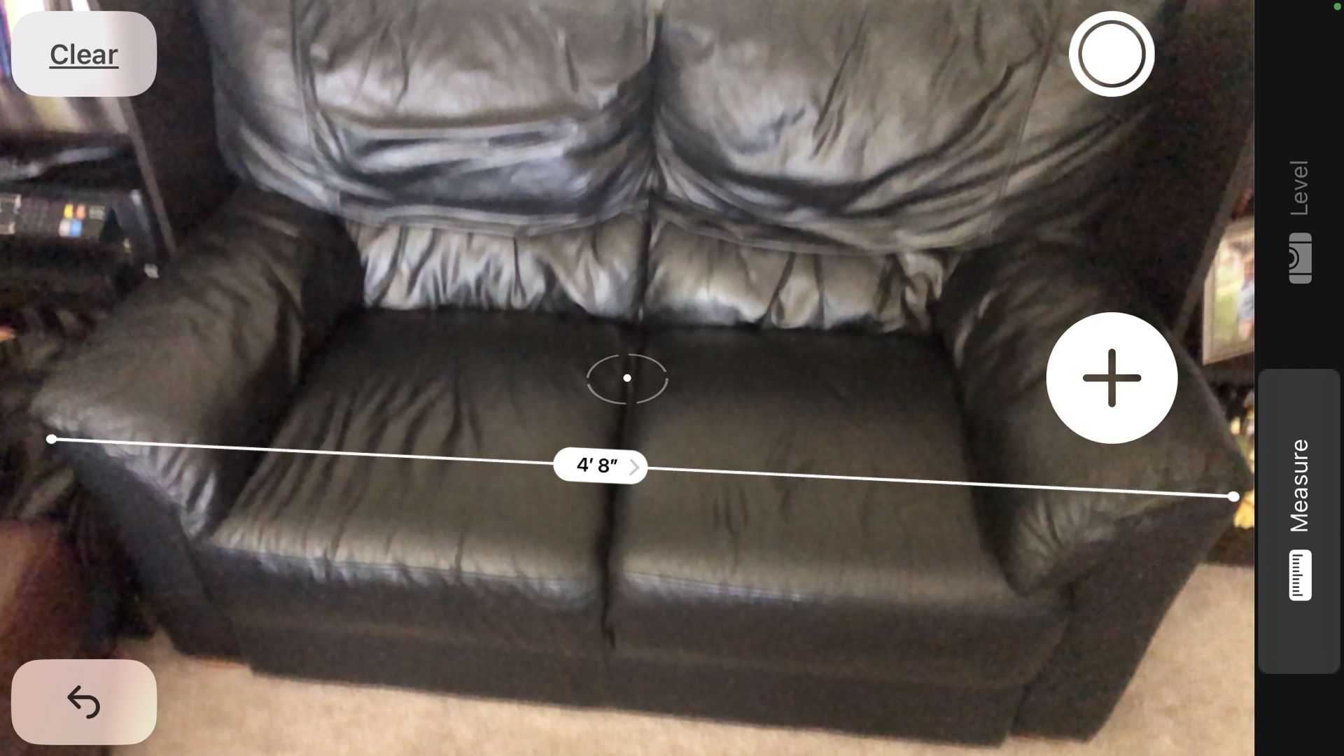 Black Leather Sofa