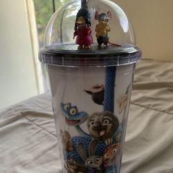 Zootopia 2 White Dome Cup Tumbler 