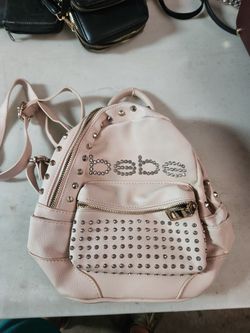 Bebe Mini Leather Backpack