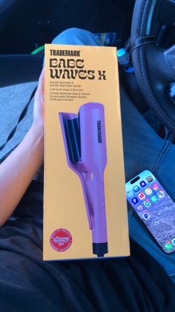 Trademark hair waving iron