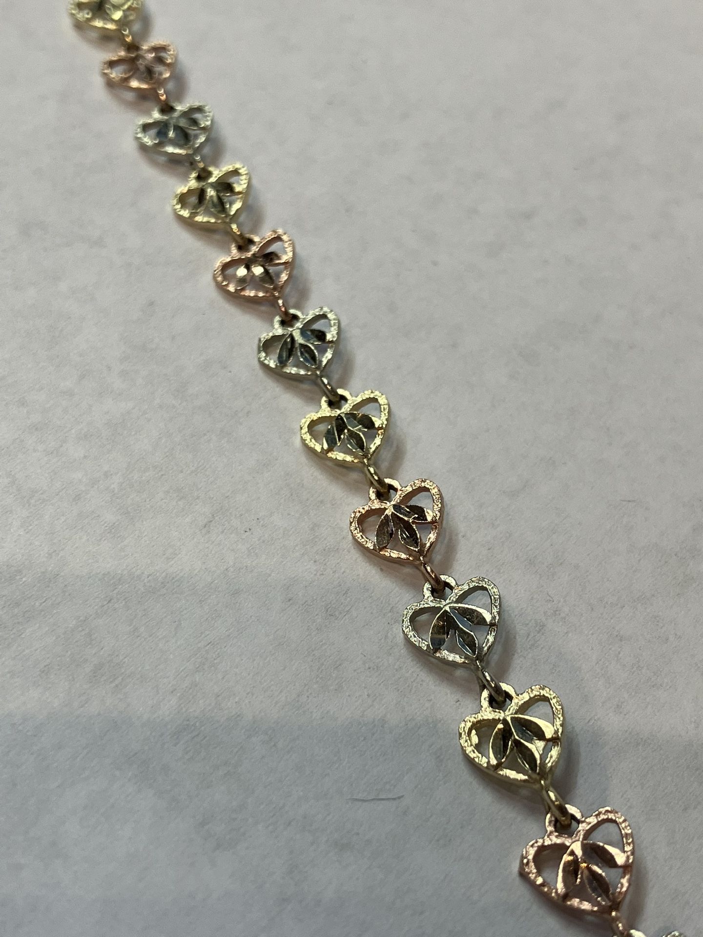 14k Gold Bracelet #109724-1 MJ