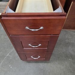 15 Inch Base Cabinet With 3 Drawers 