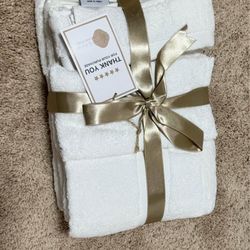 6 Pieces Bath Towel Set 