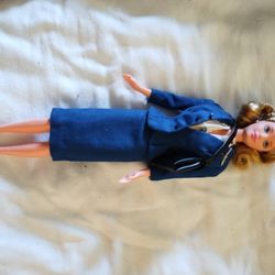 Target Barbie Exclusive Doll In Vintage American Airlines Outfit Complete