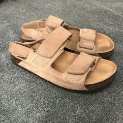 Suede Sandals 