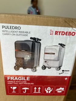 Intelligent Rideable Carry-On Suitcase